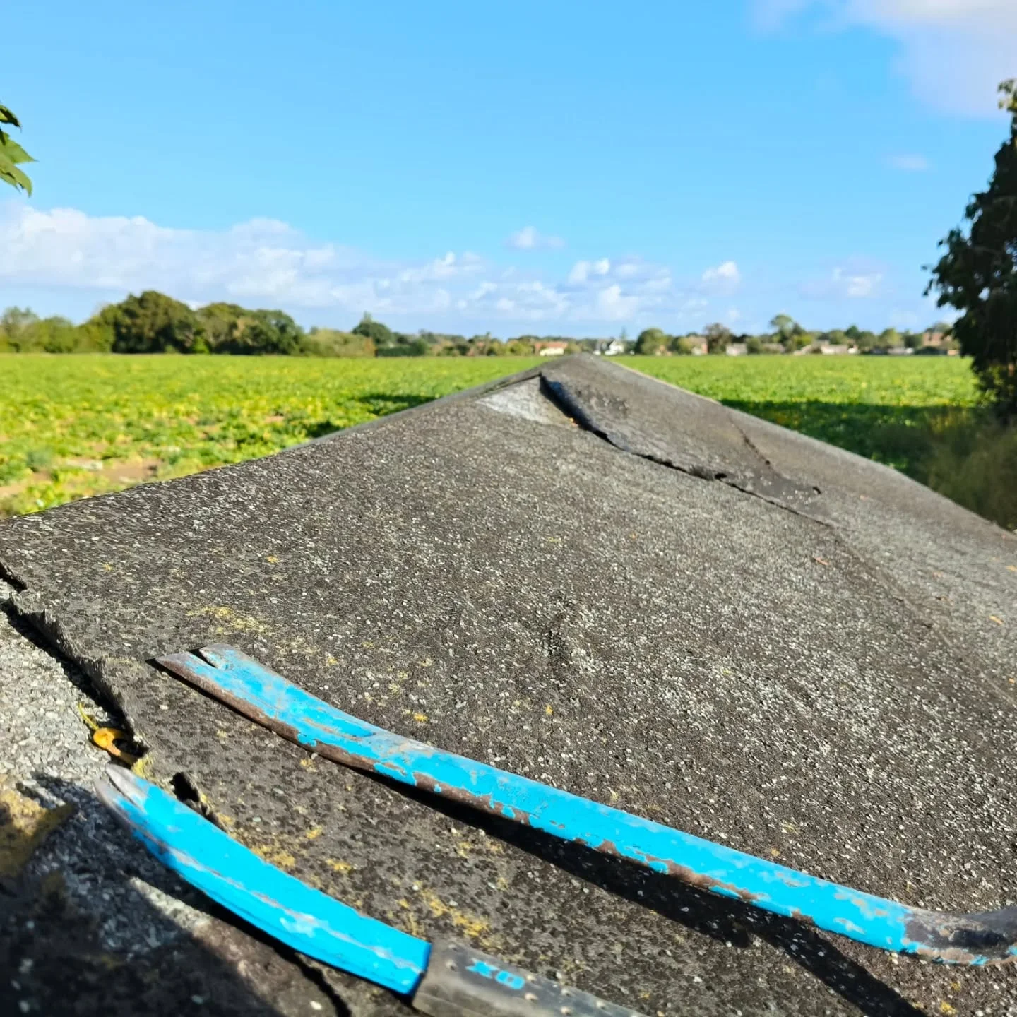 Traditional felt roofing