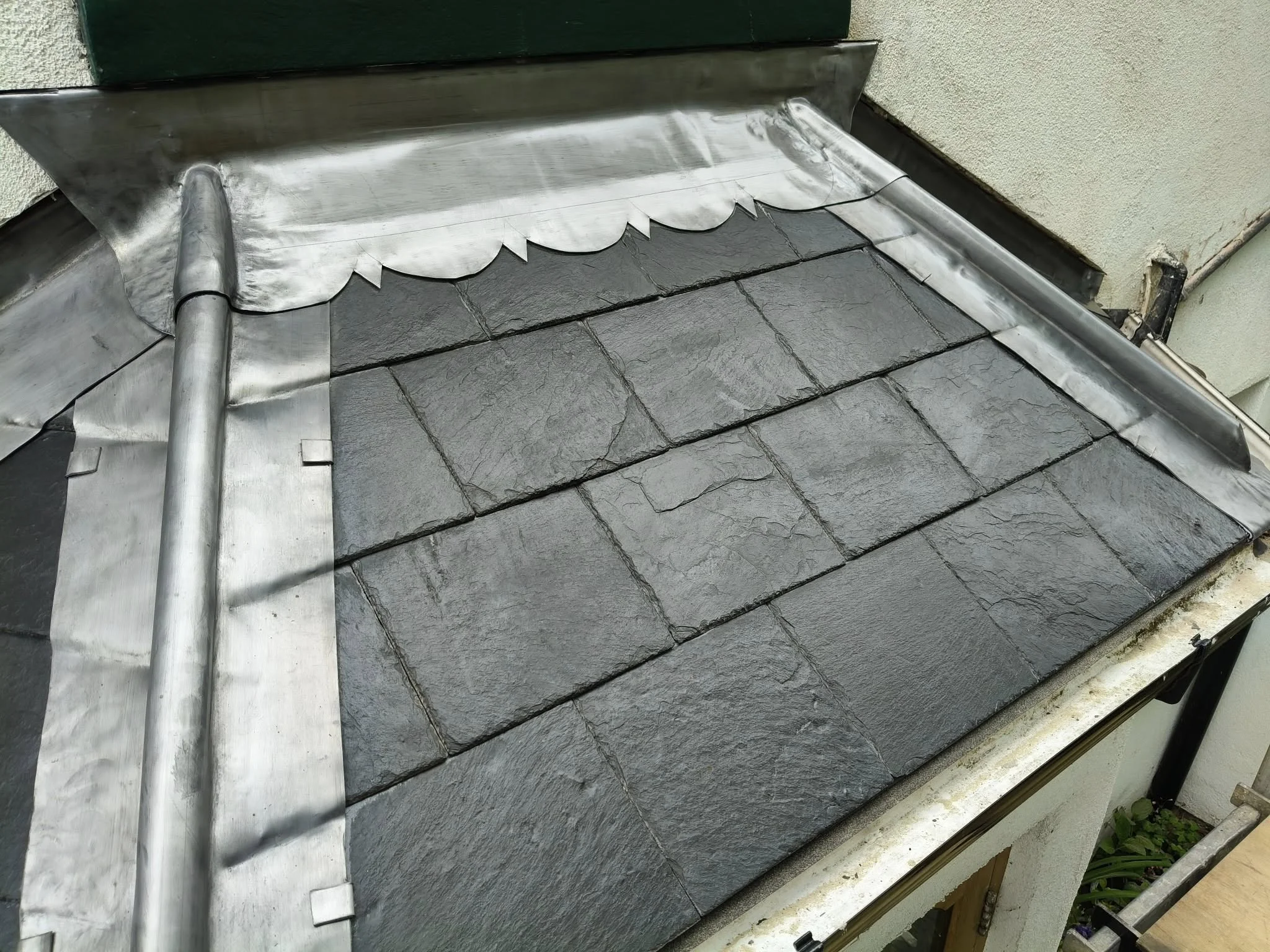 Traditional leadwork in Lowestoft